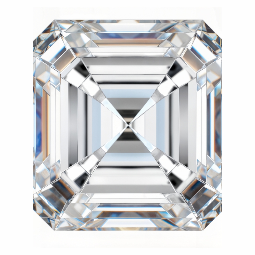 Radiant cut loose lab grown diamond