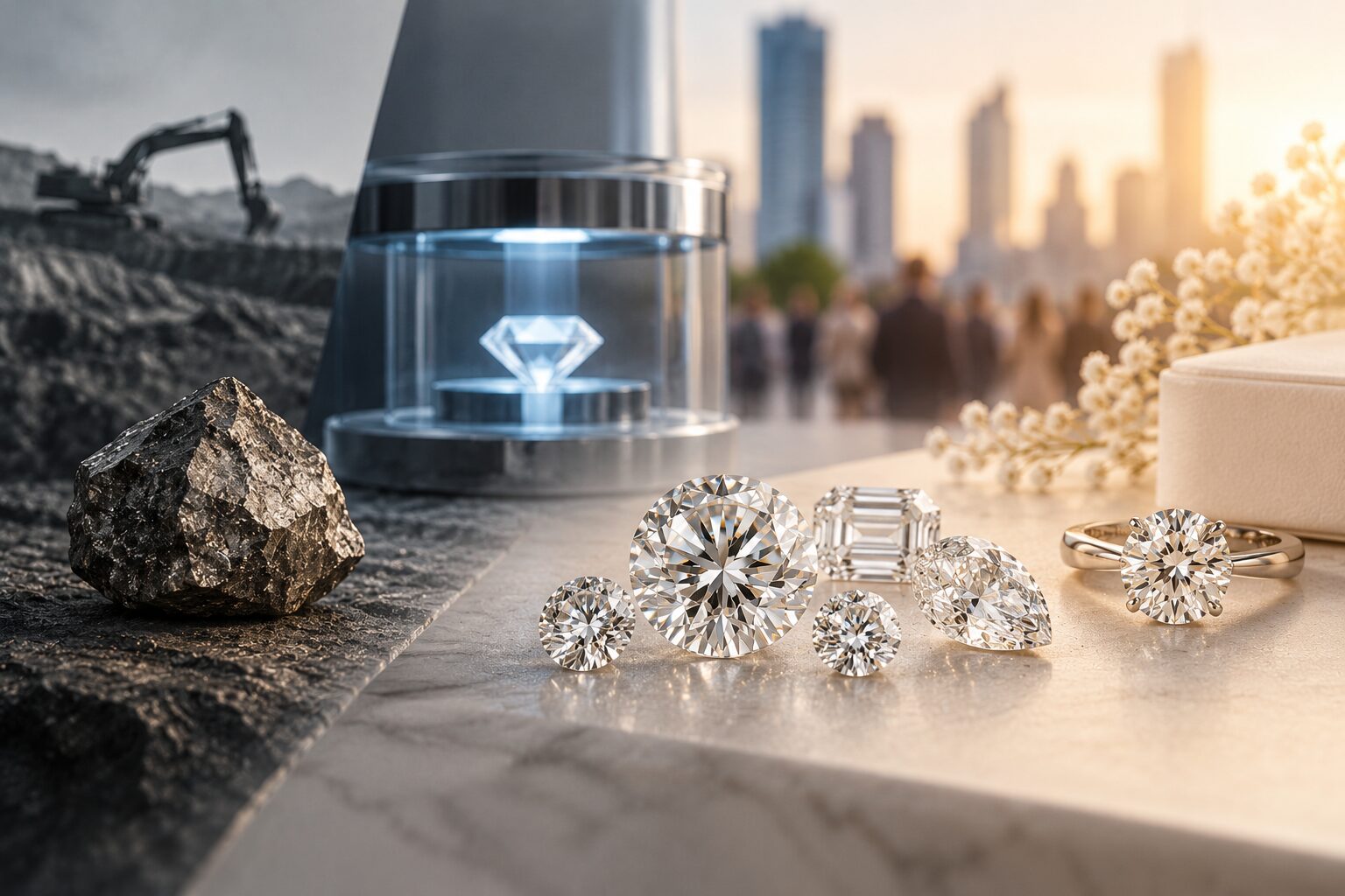 The Sparkling Rise of Lab-Grown Diamonds: How They Went Mainstream
